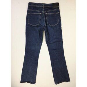 Bebe Size 29X34 Womens Blue Bootcut 5 Pocket Logo Tag Cotton Spandex Denim Jeans